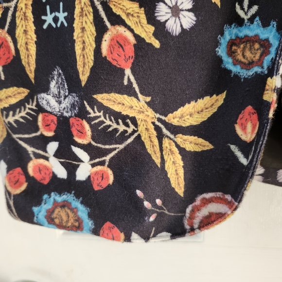 OrderPlus Women’s Floral Jacket Coat Sz M Fall Business Casual Lightweight Layer - Picture 7 of 15